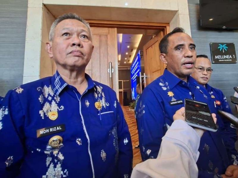 Gubernur Sulawesi Tengah, Anwar Hafid saat menghadiri RUPST dan RUPS-LB PT. Bank Sulteng Tahun 2026. Dok: Ist
